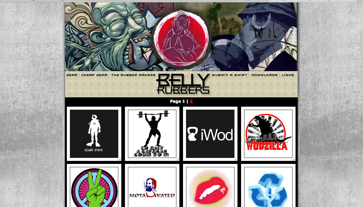 belly rubbers