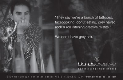 Blonde ad